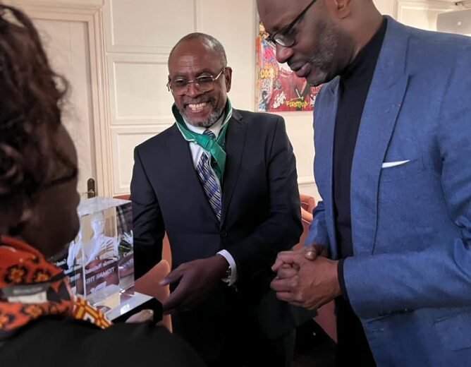 Paris le 11 février 2023-1ère rencontre de Concorde Nationale avec le ministre Tidjane Thiam